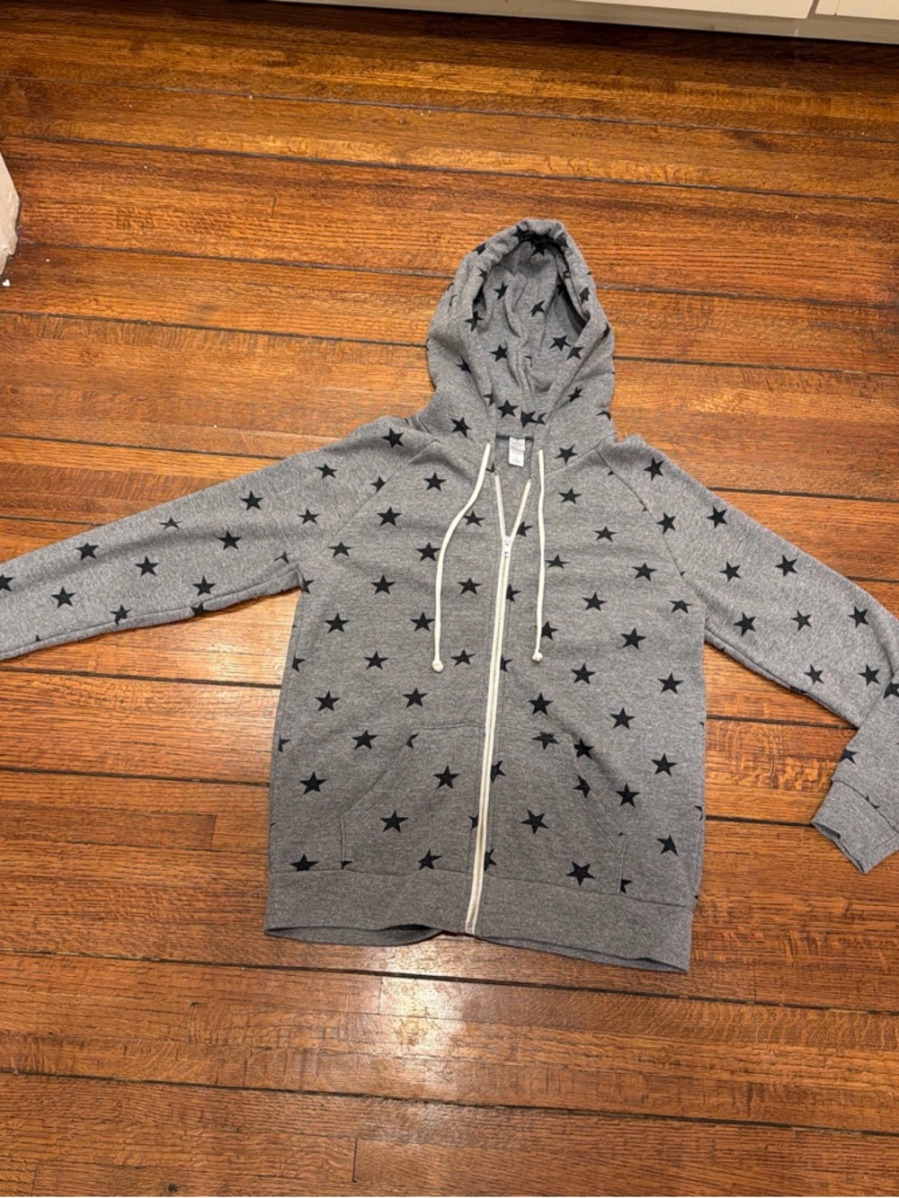 Alternative Grey Star Pullover Hoodie